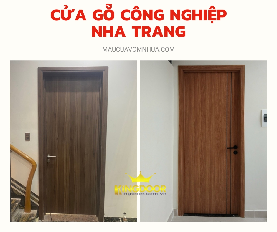 cửa gỗ công nghiệp Nha Trang