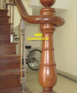 Tay vịn cầu thang gỗ 2