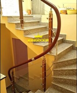 Tay vịn cầu thang gỗ 4