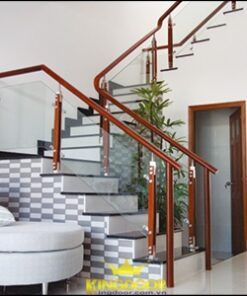 Giá tay vịn cầu thang gỗ