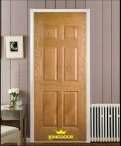 Cửa gỗ công nghiệp HDF veneer KD.6A-ASH
