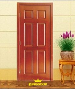 Cửa gỗ công nghiệp HDF veneer KD.6A-Căm Xe
