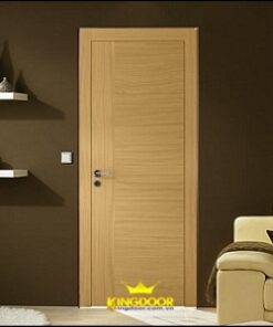 Cửa gỗ công nghiệp MDF phủ melamine KD.M1NR1