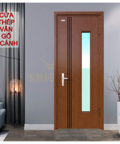 Cửa thép vân gỗ KG-1.08-K