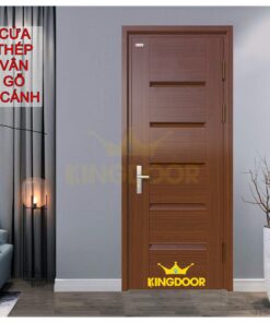 Cửa thép vân gỗ KG-1.11