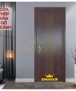 Cửa thép vân gỗ KG-1.30