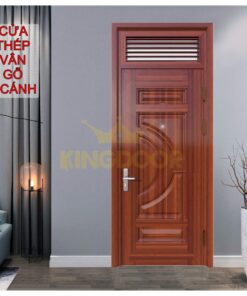 Cửa thép vân gỗ KG-1.01-1NC