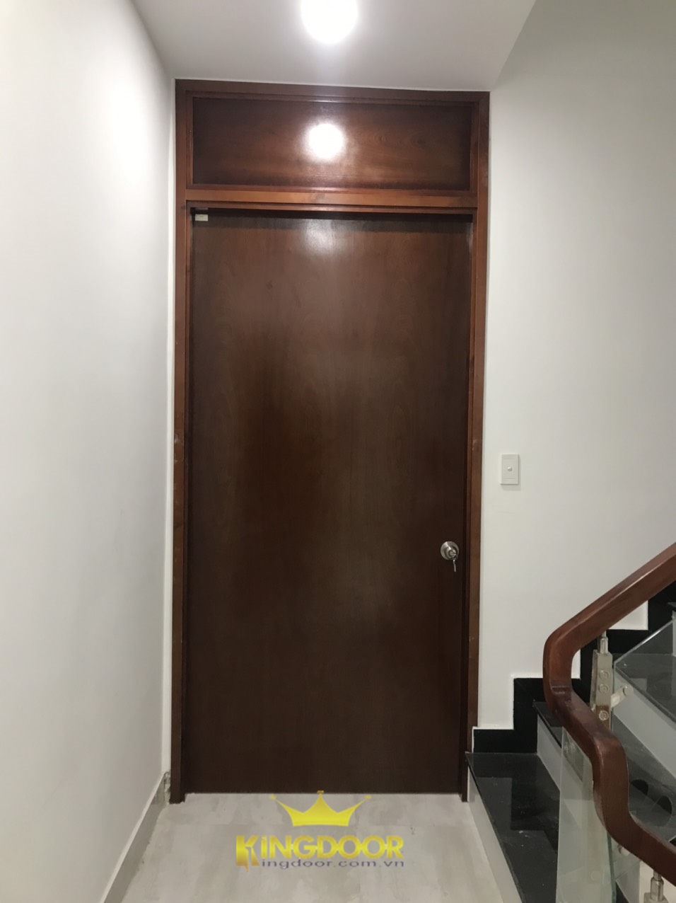 Cửa gỗ công nghiệp MDF Veneer