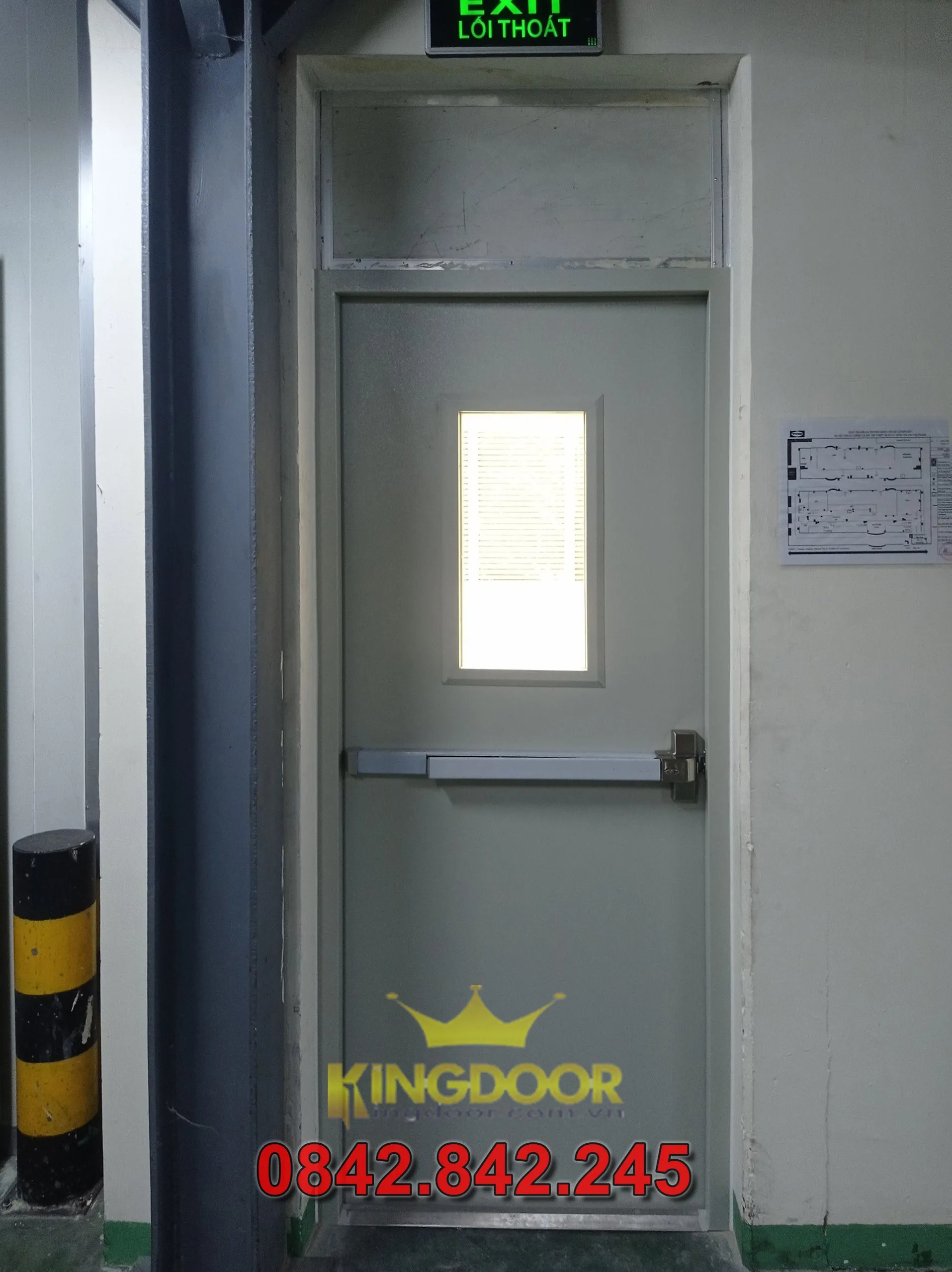 Giá cửa thép chống cháy tại cam Ranh