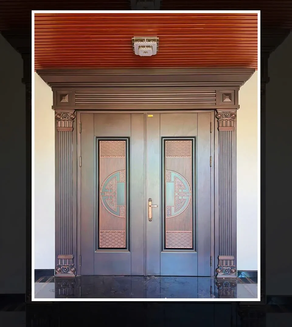 Giá cửa thép vân gỗ Classic 5D mới nhất