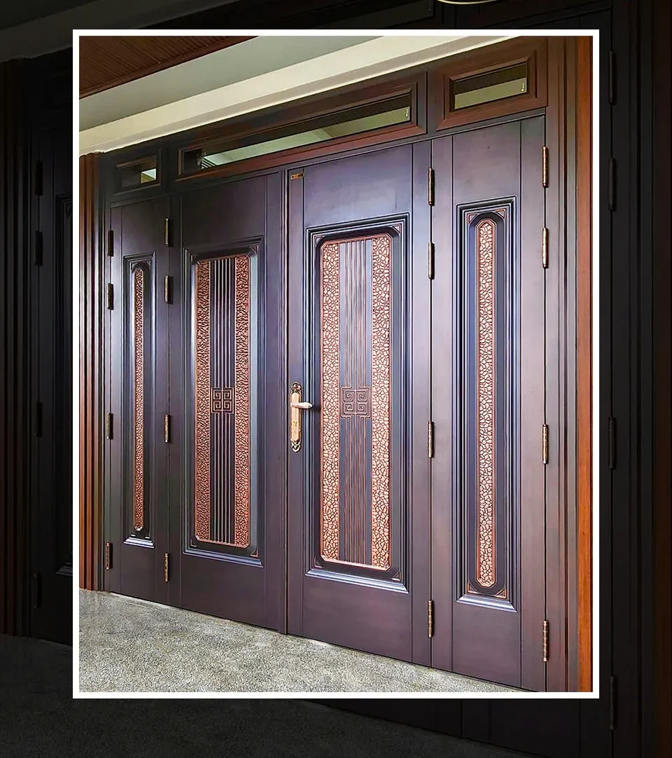 Giá cửa thép vân gỗ Classic 5D mới nhất