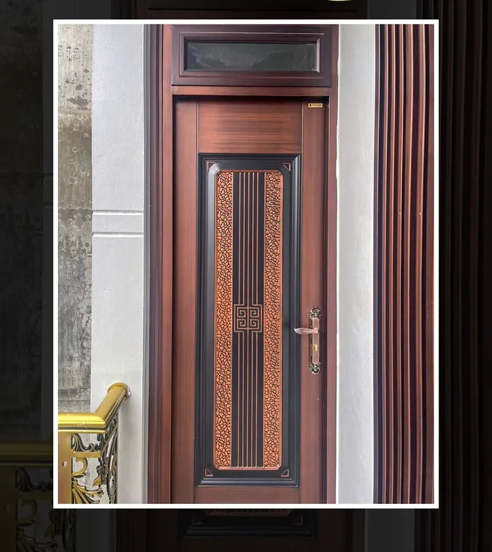 Giá cửa thép vân gỗ Classic 5D mới nhất