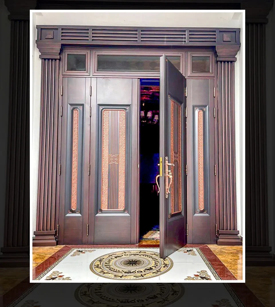 Giá cửa thép vân gỗ Classic 5D mới nhất