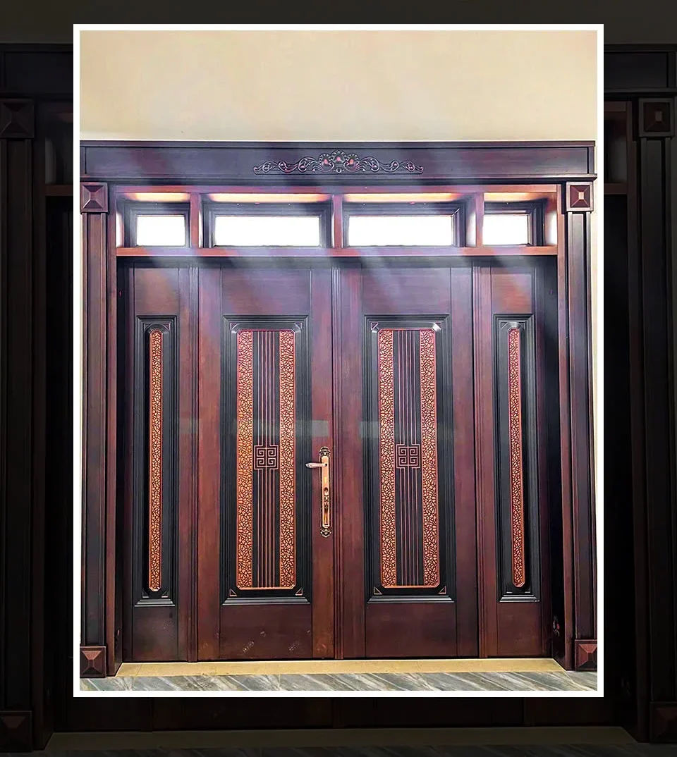 Giá cửa thép vân gỗ Classic 5D mới nhất