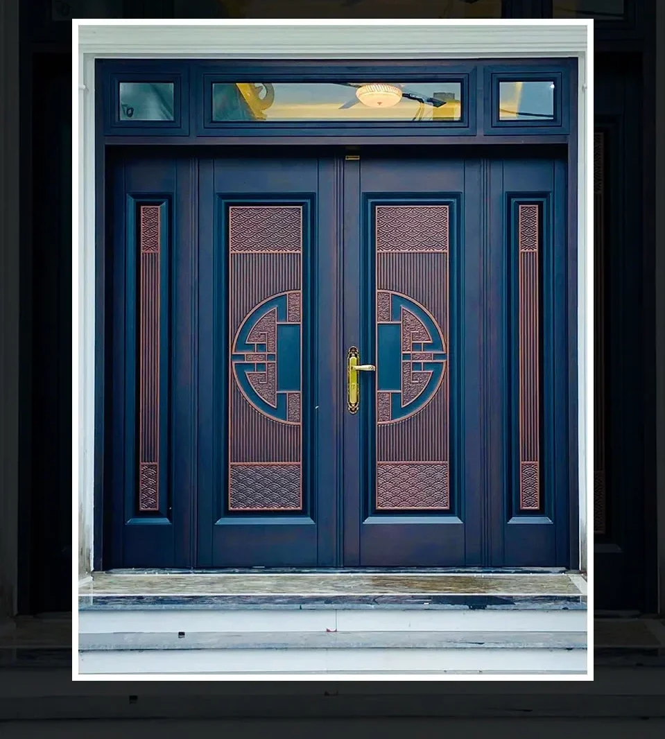 Giá cửa thép vân gỗ Classic 5D mới nhất