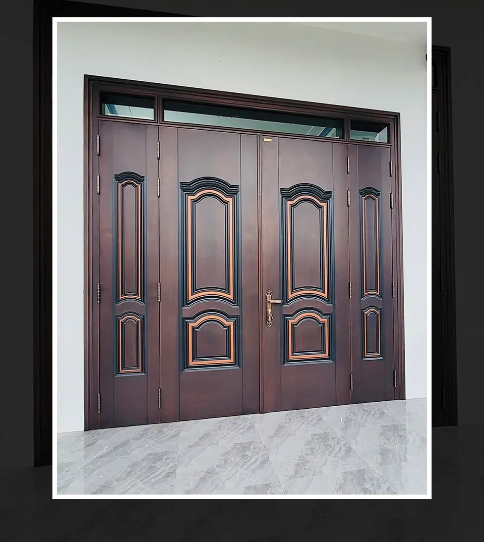 Giá cửa thép vân gỗ Classic 5D mới nhất