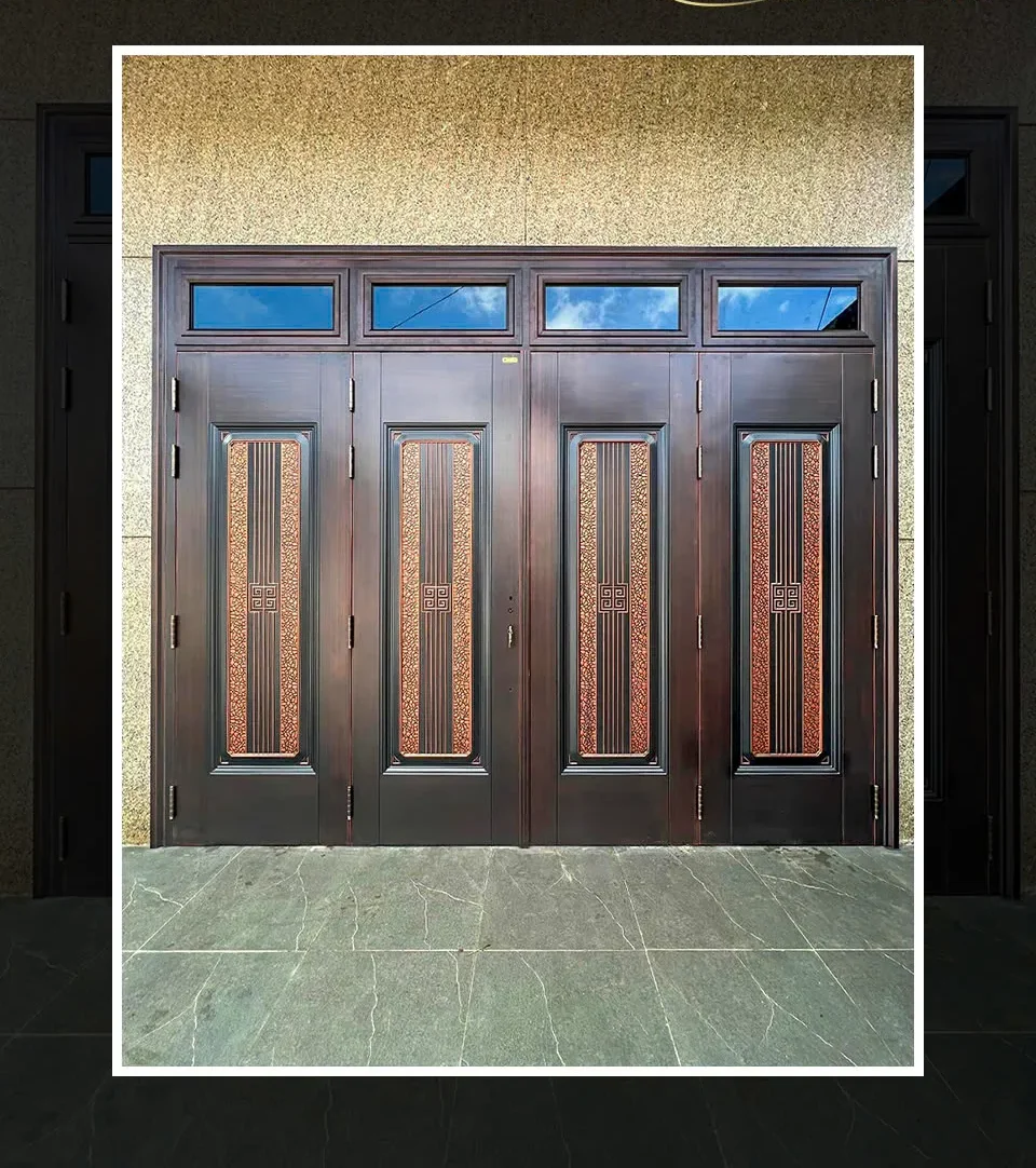 Giá cửa thép vân gỗ Classic 5D mới nhất