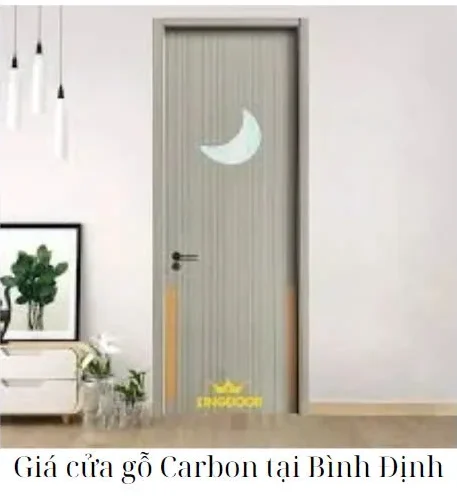 Giá cửa gỗ Carbon mới nhất tại Bình Định [Cửa phòng ngủ]