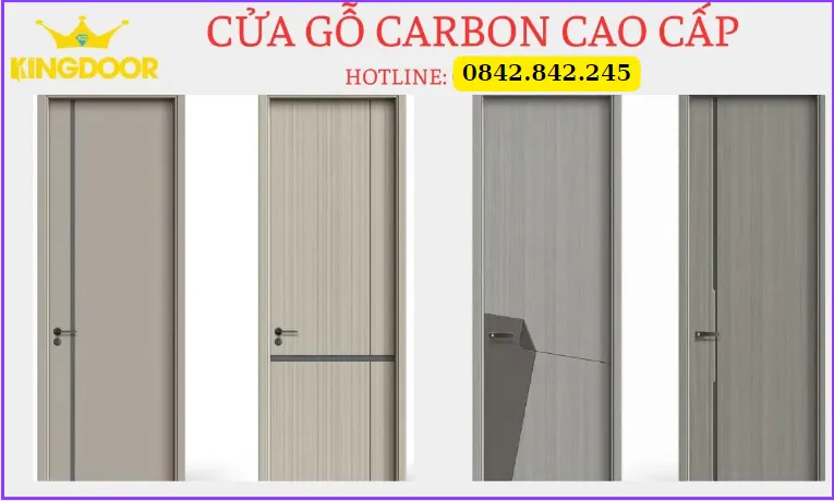 Giá cửa gỗ Carbon tại Ninh Thuận