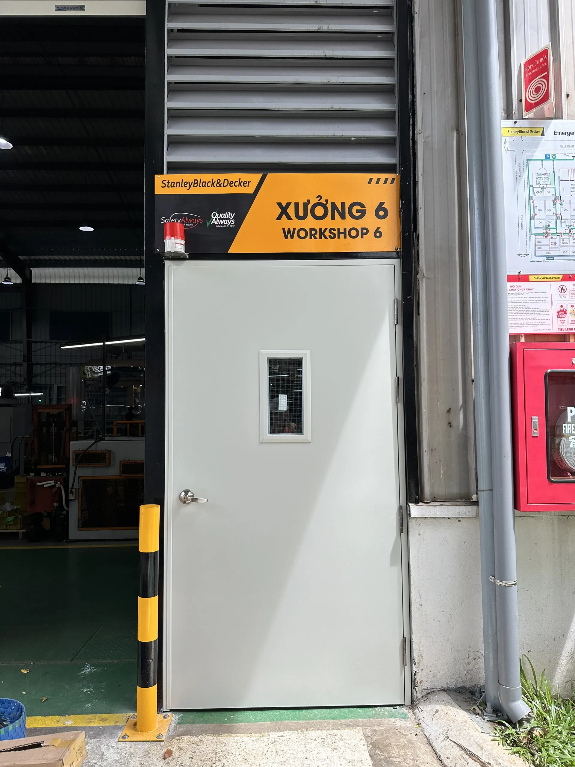 Cửa thép chống cháy tại Nha Trang