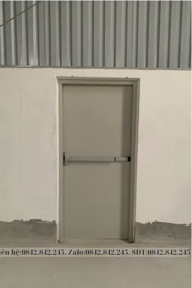 Cửa thép chống cháy có hồ sơ kiểm định tại Tiền Giang
