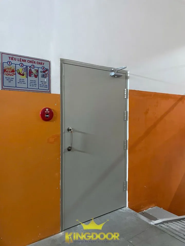 Giá cửa thép chống cháy có kiểm định tại Nha Trang