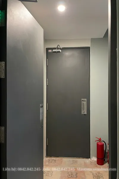 Giá cửa thép chống cháy có kiểm định từ Tháng 1/2025