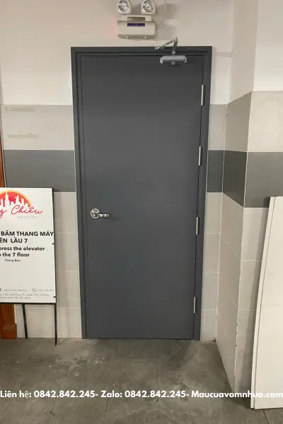 Giá cửa thép chống cháy có kiểm định tại Nha Trang