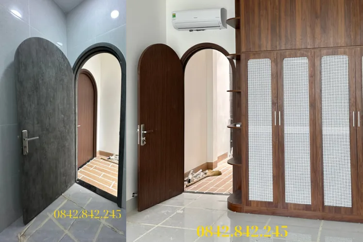 Giá cửa vòm nhựa Composite tại Nha Trang