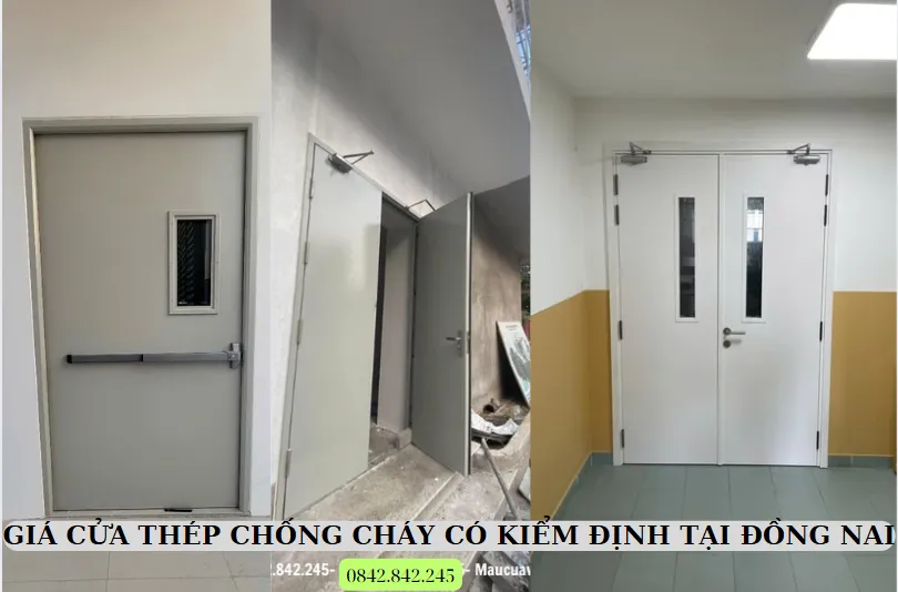 Giá cửa thép chống cháy Đồng Nai