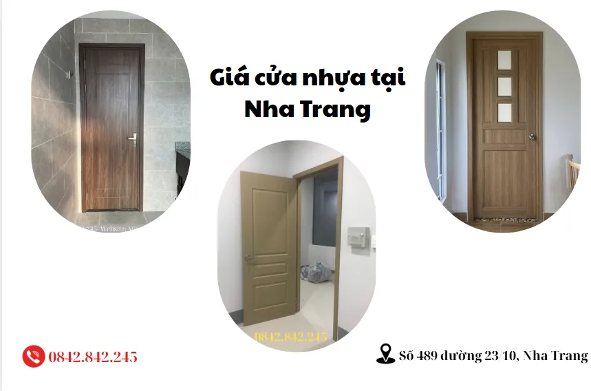 Giá cửa nhựa tại Nha Trang