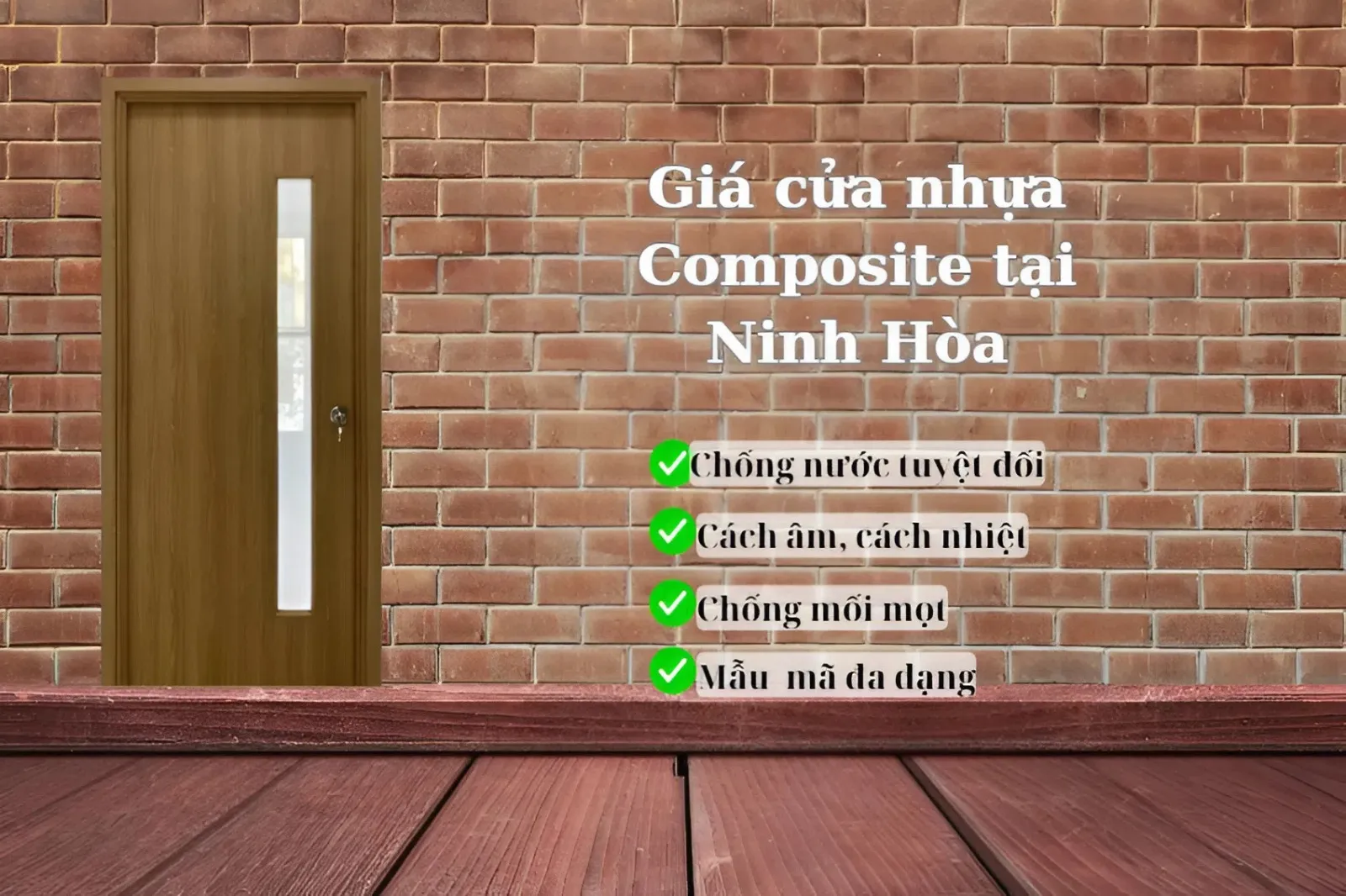 Giá cửa nhựa Composite tại Ninh Hòa Giá cửa nhựa Composite tại Ninh Hòa