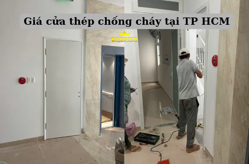 Giá cửa thép chống cháy tại TP. HCM